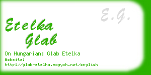 etelka glab business card